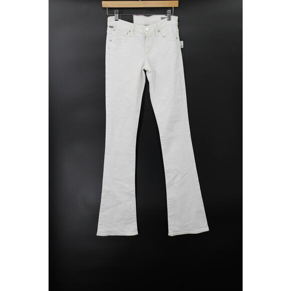 NWT Citizens of Humanity rocket crop high rise white sculpt jeans 23 y2k preppy - Picture 1 of 7